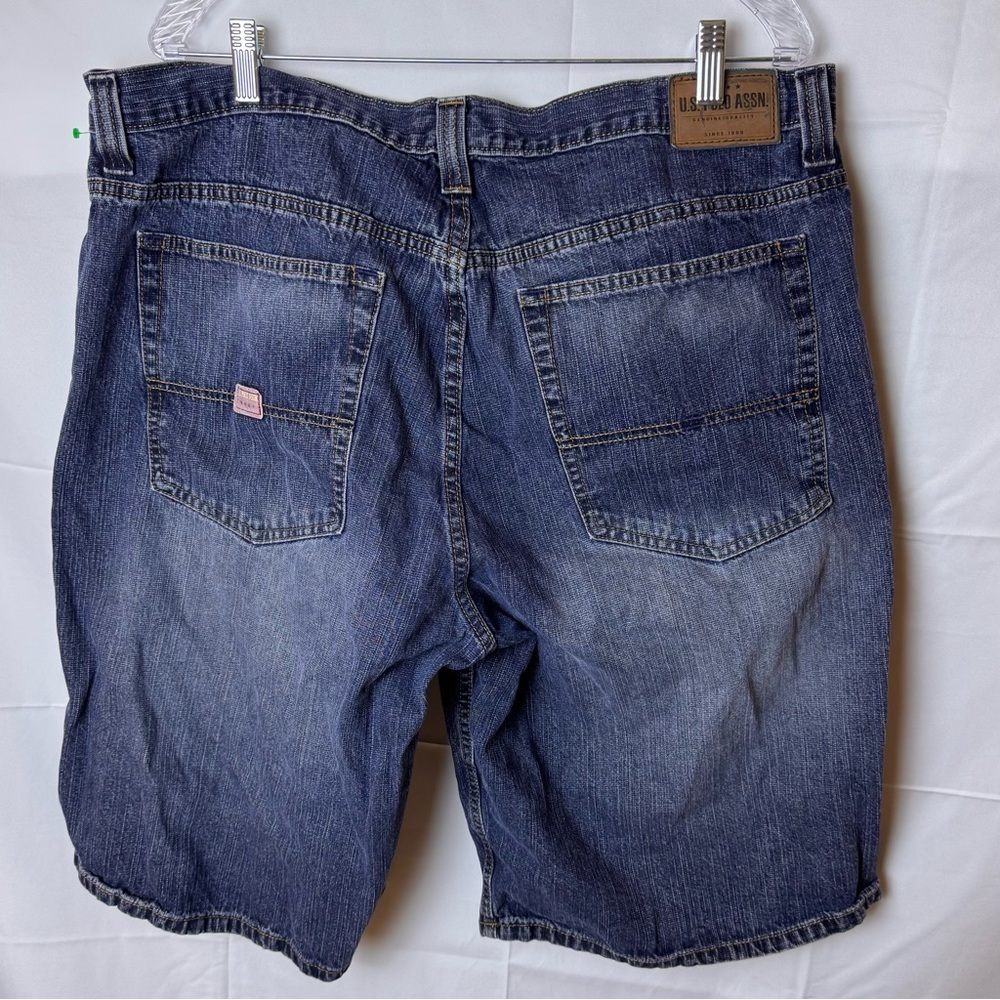 U.S. Polo Assn. Indigo Jean Shorts Size 40 - Picture 3 of 11